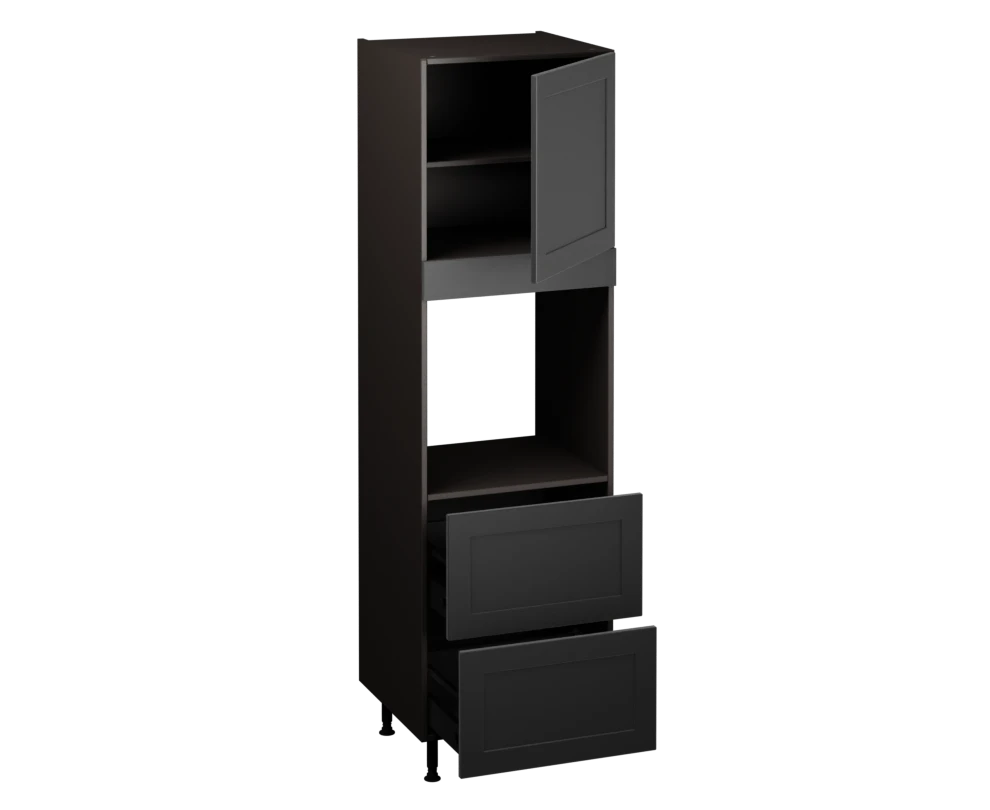 Single Oven Unit with Drawers