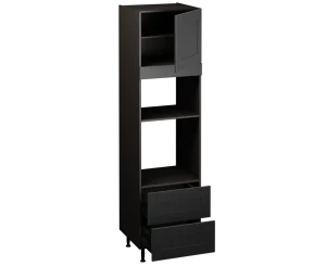 Single Oven Microwave with Drawers (2150 x 600)