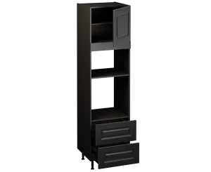 Single Oven Microwave with Drawers (2150 x 600)