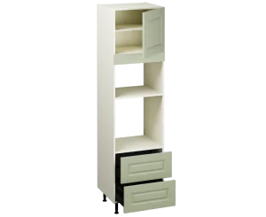 Single Oven Microwave with Drawers (2150 x 600)