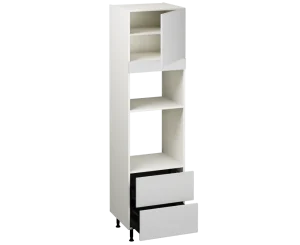 Single Oven Microwave with Drawers (2150 x 600)