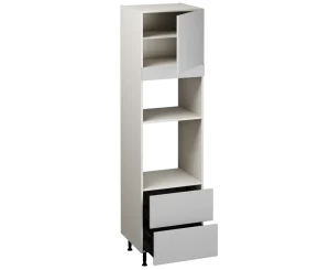 Single Oven Microwave with Drawers (2150 x 600)