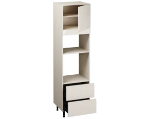 Single Oven Microwave with Drawers (2150 x 600)