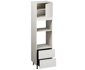 Single Oven Microwave with Drawers (2150 x 600)