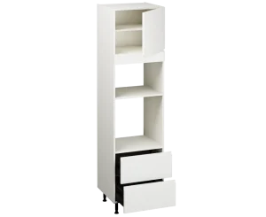 Single Oven Microwave with Drawers (2150 x 600)