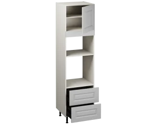 Single Oven Microwave with Drawers (2150 x 600)
