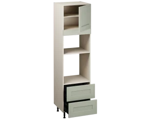 Single Oven Microwave with Drawers (2150 x 600)