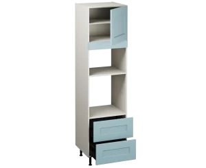 Single Oven Microwave with Drawers (2150 x 600)