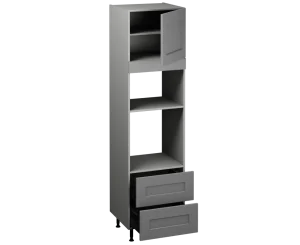 Single Oven Microwave with Drawers (2150 x 600)