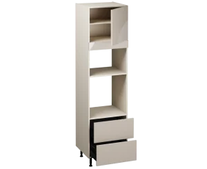 Single Oven Microwave with Drawers (2150 x 600)