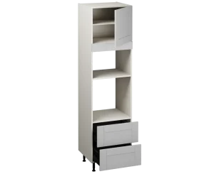 Single Oven Microwave with Drawers (2150 x 600)