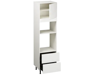 Single Oven Microwave with Drawers (2150 x 600)