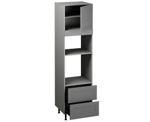 Single Oven Microwave with Drawers (2150 x 600)