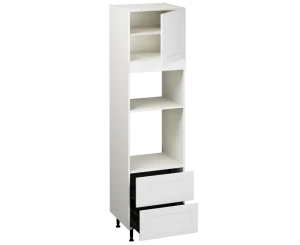 Single Oven Microwave with Drawers (2150 x 600)