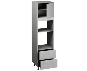 Single Oven Microwave with Drawers (2150 x 600)