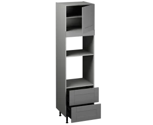Single Oven Microwave with Drawers (2150 x 600)