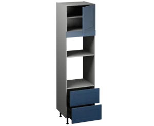 Single Oven Microwave with Drawers (2150 x 600)