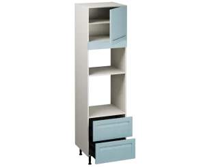 Single Oven Microwave with Drawers (2150 x 600)