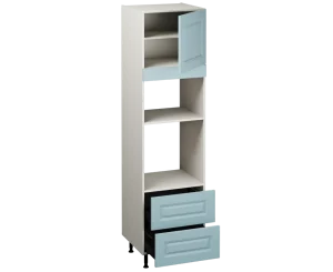 Single Oven Microwave with Drawers (2150 x 600)