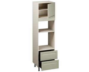 Single Oven Microwave with Drawers (2150 x 600)