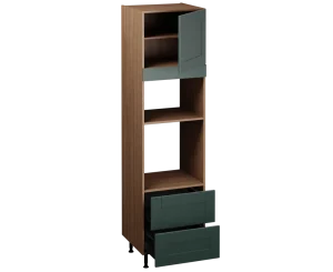 Single Oven Microwave with Drawers (2150 x 600)
