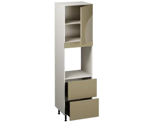 Single Oven Unit with Drawers (2150 x 600)