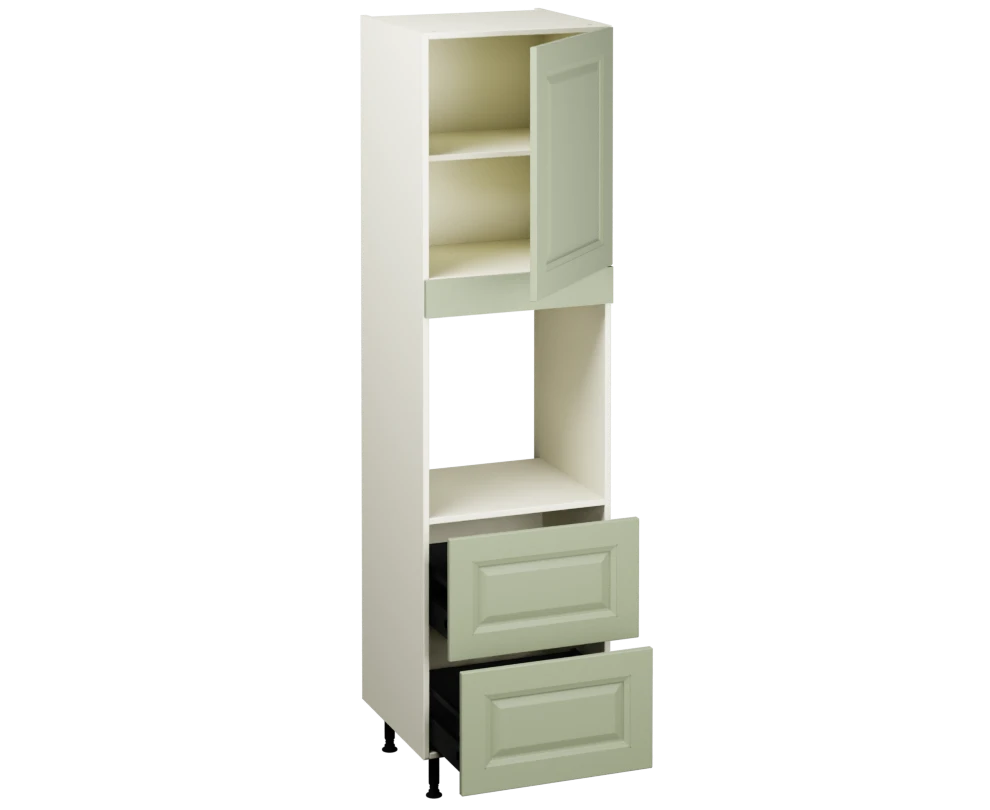 Single Oven Unit with Drawers (2150 x 600)