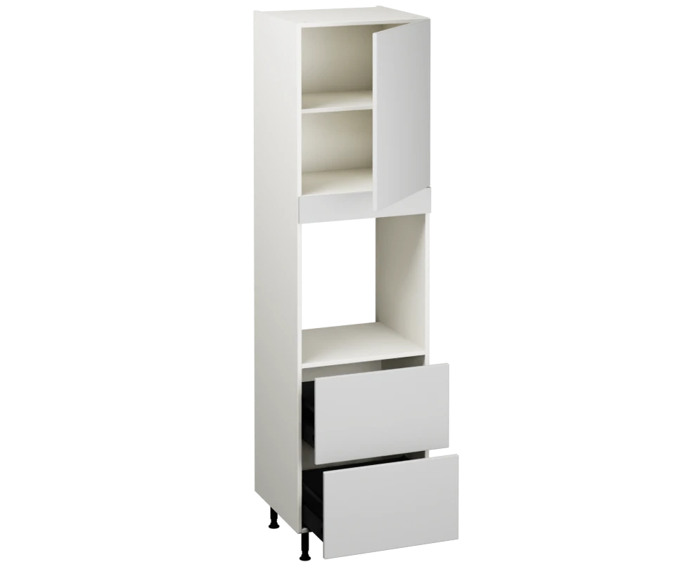 Single Oven Unit with Drawers (2150 x 600)