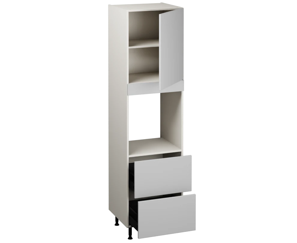Single Oven Unit with Drawers (2150 x 600)