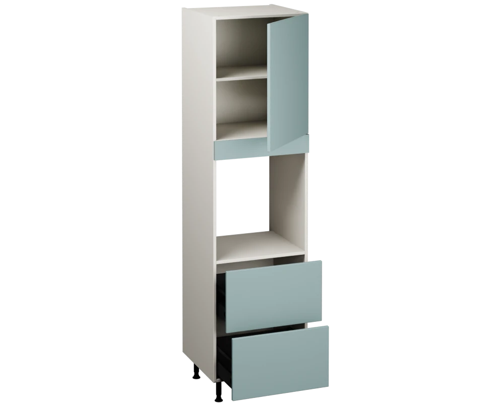 Single Oven Unit with Drawers (2150 x 600)