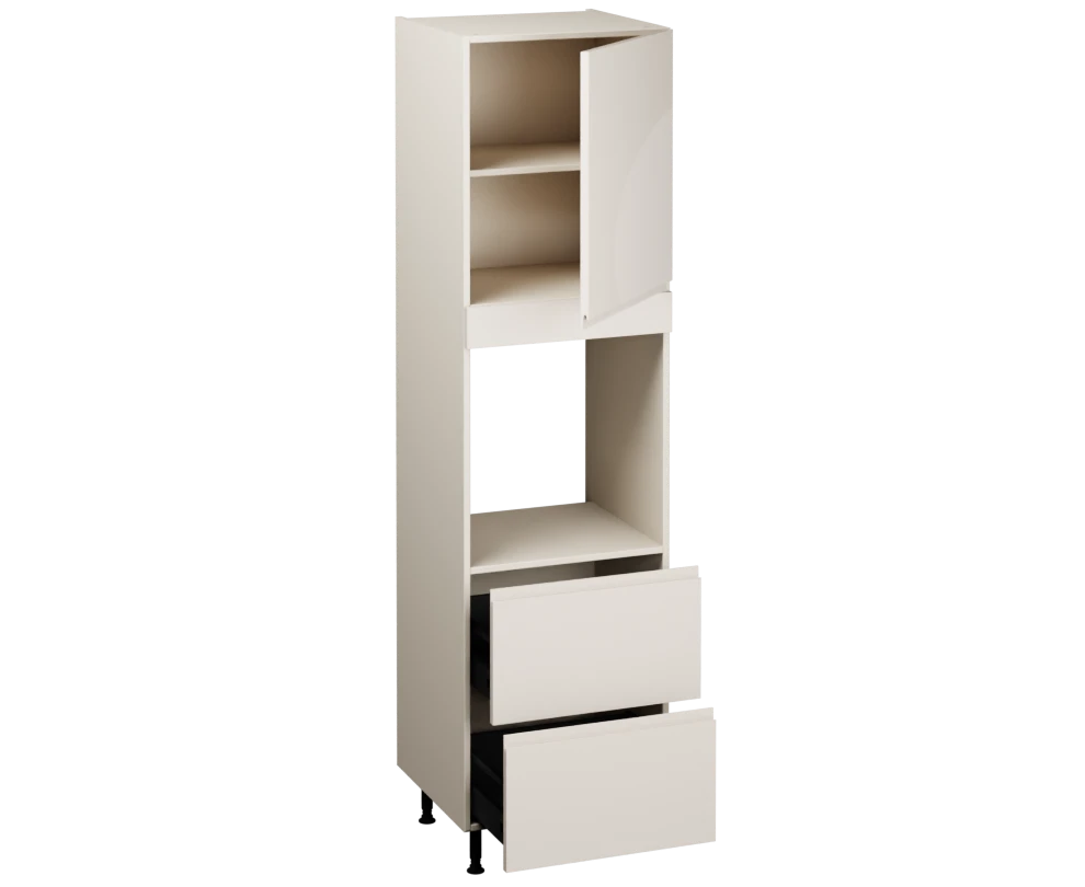 Single Oven Unit with Drawers (2150 x 600)
