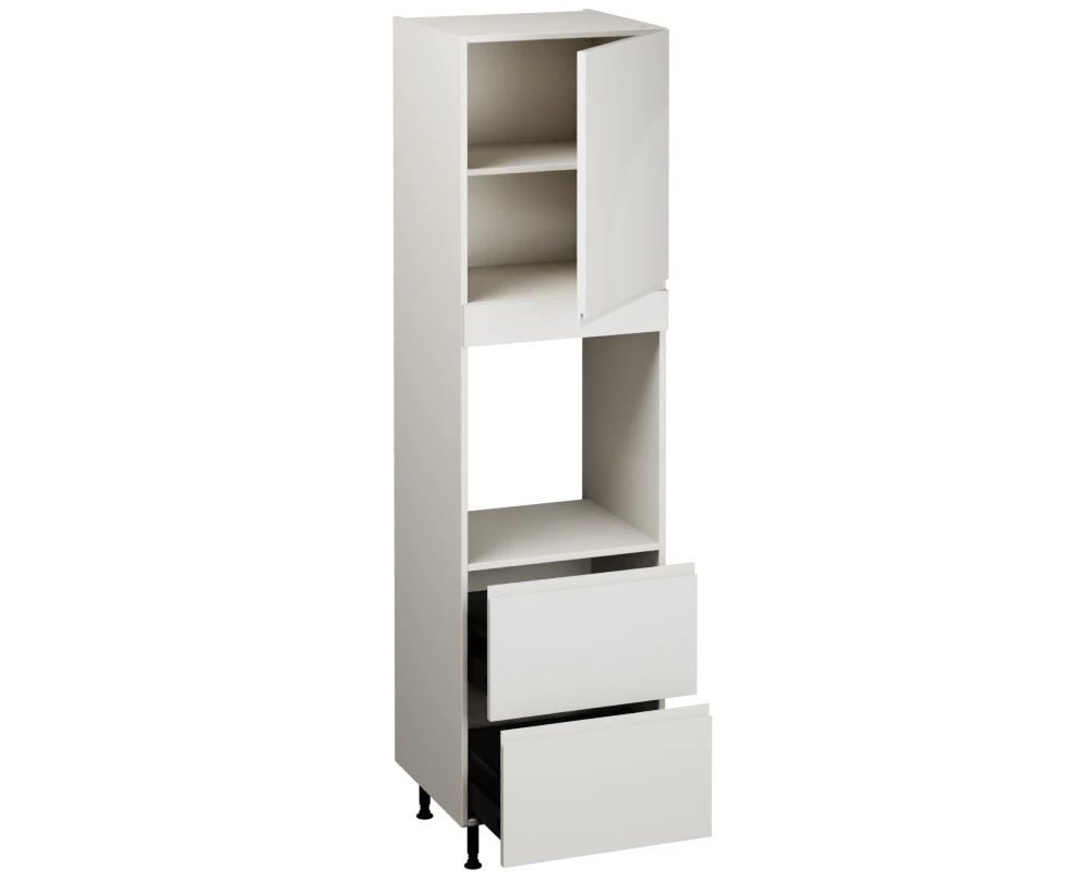 Single Oven Unit with Drawers (2150 x 600)