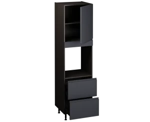 Single Oven Unit with Drawers (2150 x 600)