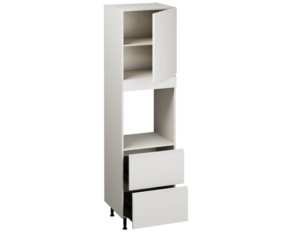 Single Oven Unit with Drawers (2150 x 600)