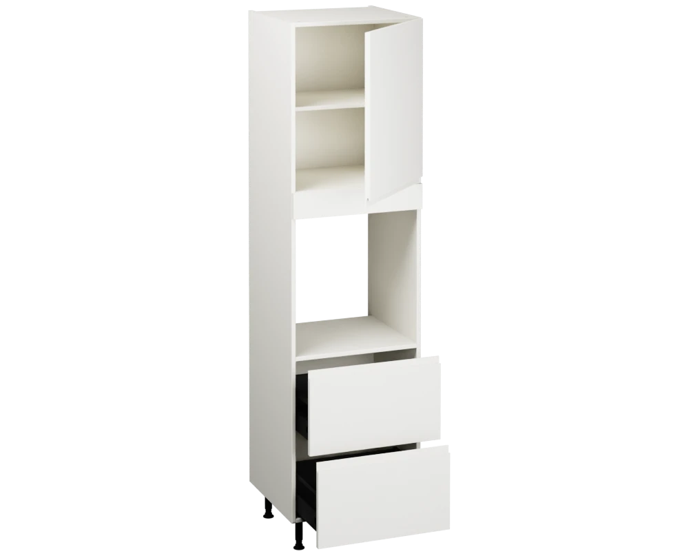 Single Oven Unit with Drawers (2150 x 600)
