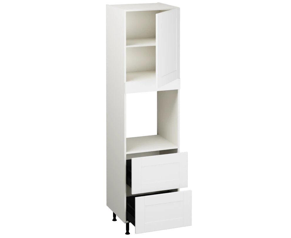 Single Oven Unit with Drawers (2150 x 600)