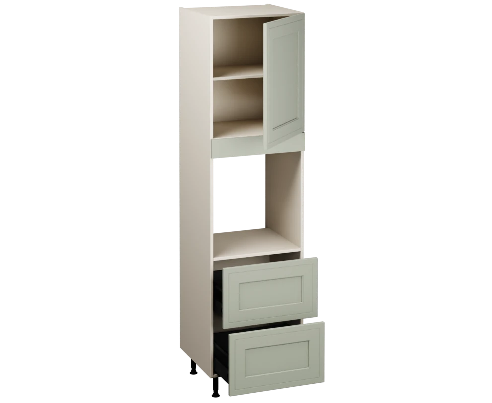 Single Oven Unit with Drawers (2150 x 600)