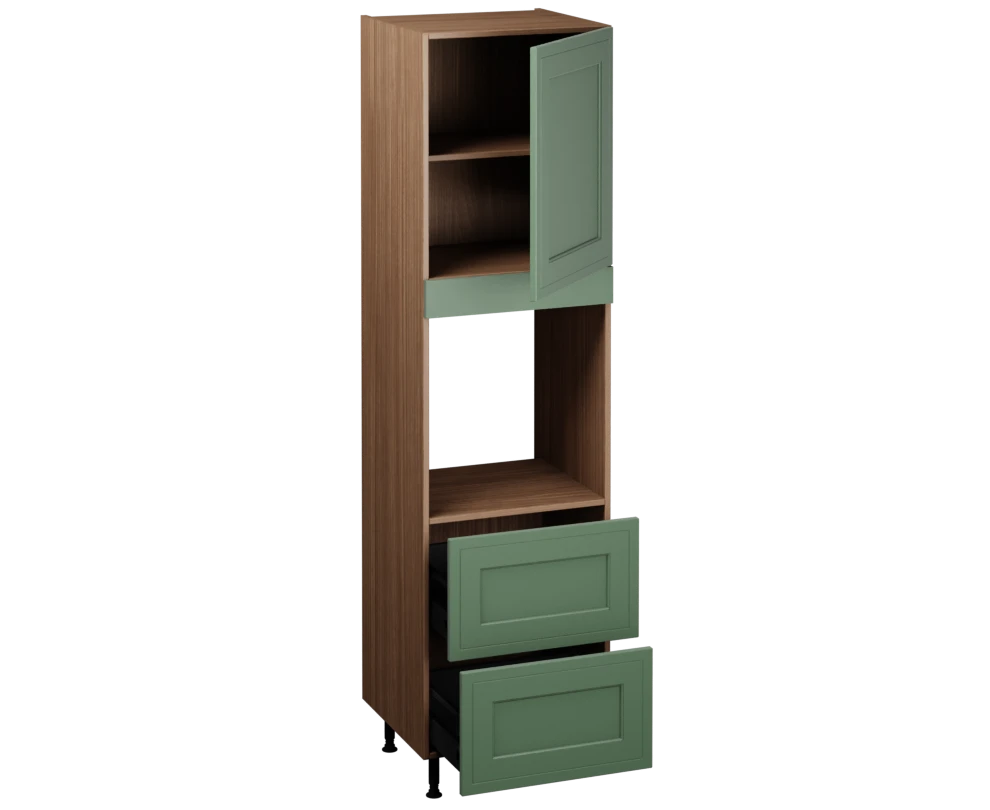 Single Oven Unit with Drawers (2150 x 600)