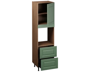 Single Oven Unit with Drawers (2150 x 600)