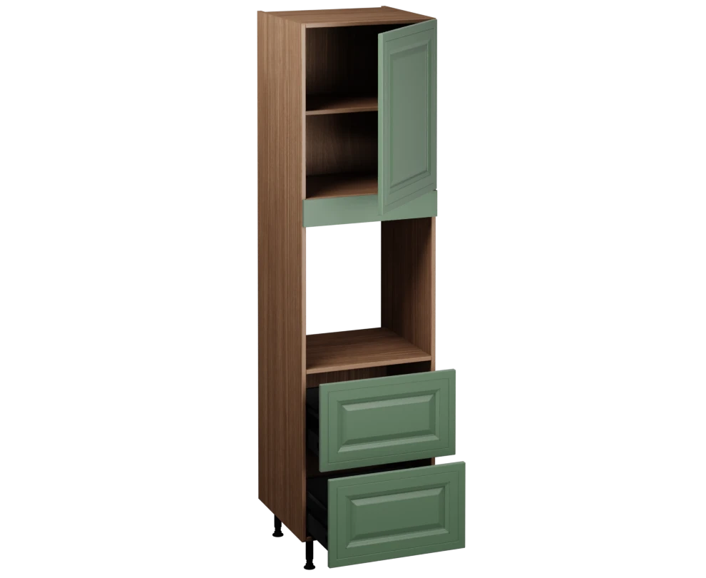 Single Oven Unit with Drawers (2150 x 600)