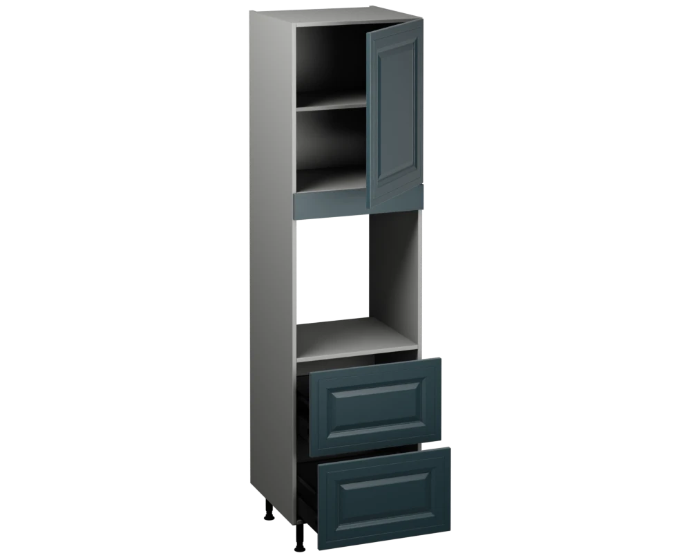 Single Oven Unit with Drawers (2150 x 600)
