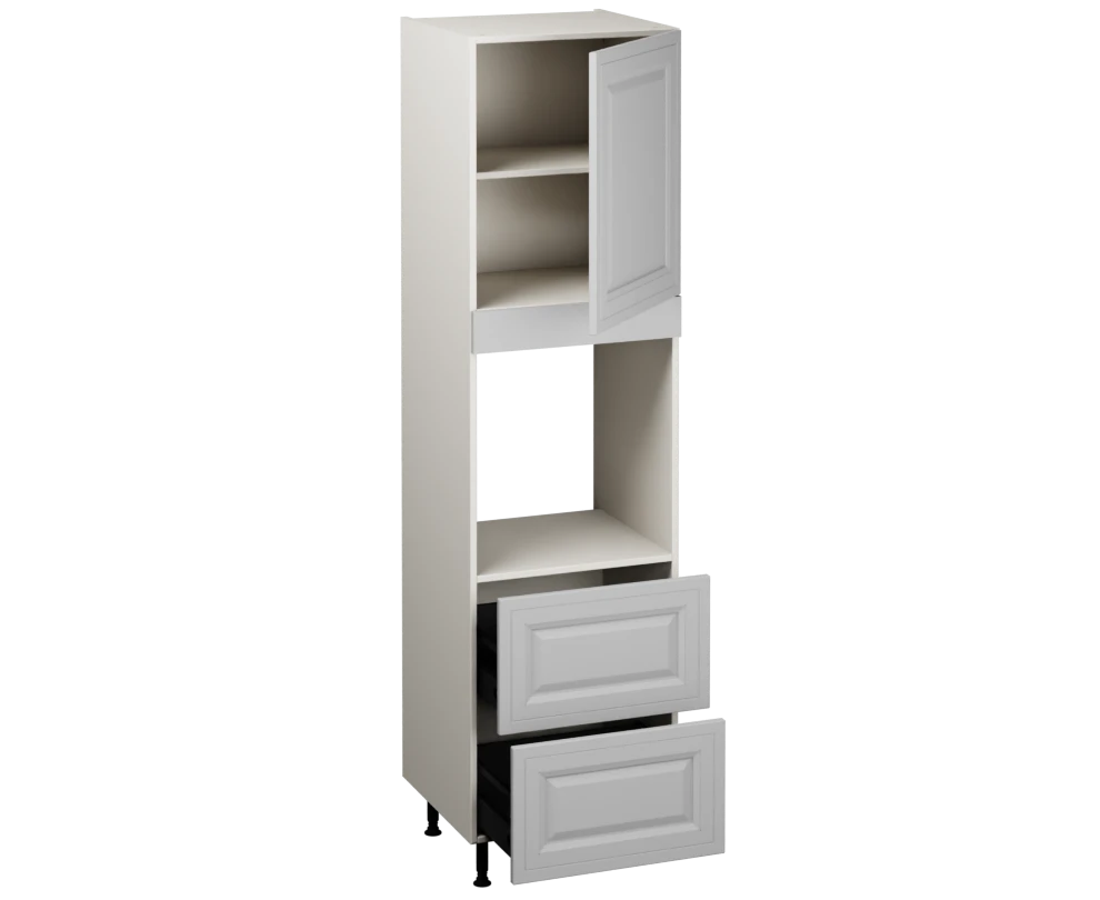 Single Oven Unit with Drawers (2150 x 600)