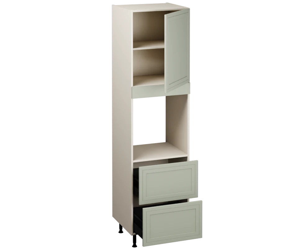 Single Oven Unit with Drawers (2150 x 600)