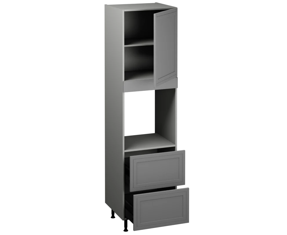 Single Oven Unit with Drawers (2150 x 600)