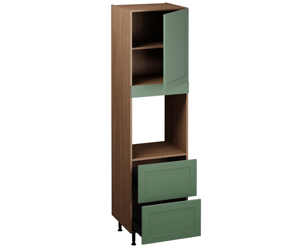 Single Oven Unit with Drawers (2150 x 600)