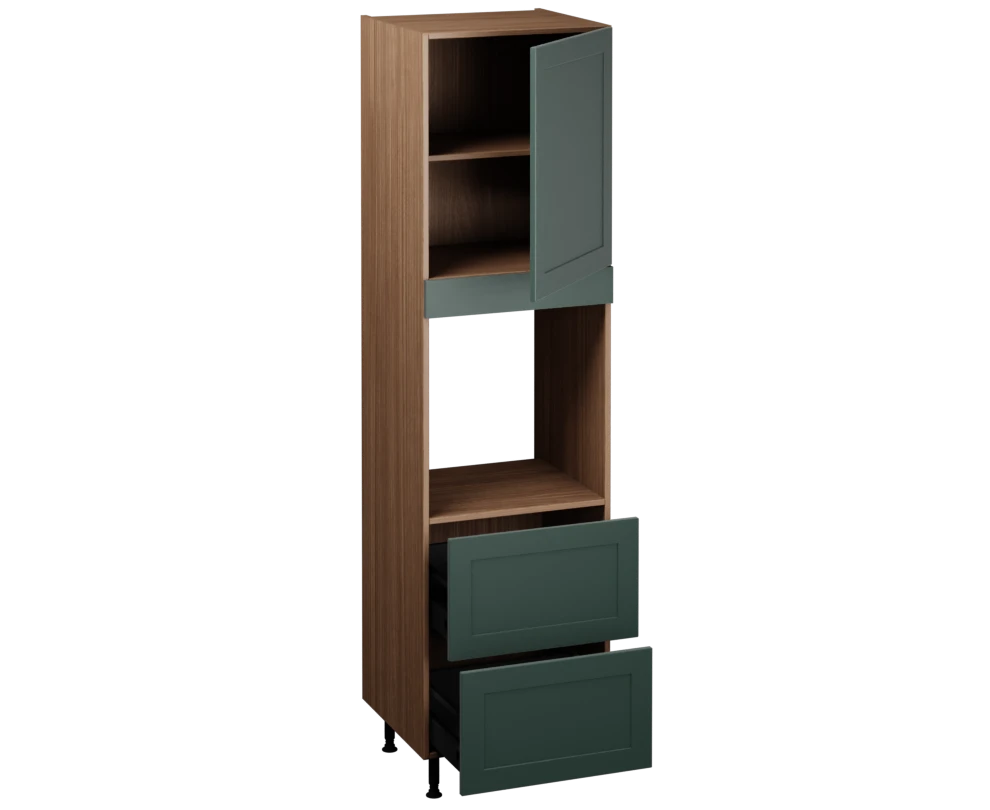 Single Oven Unit with Drawers (2150 x 600)