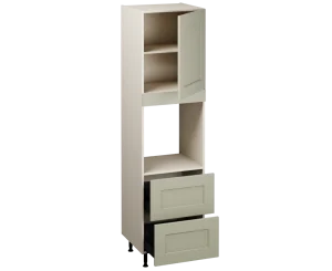 Single Oven Unit with Drawers (2150 x 600)