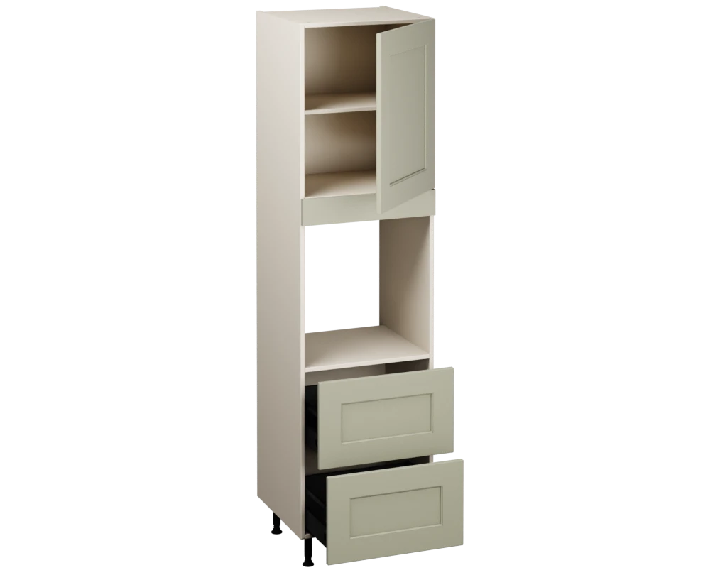 Single Oven Unit with Drawers (2150 x 600)