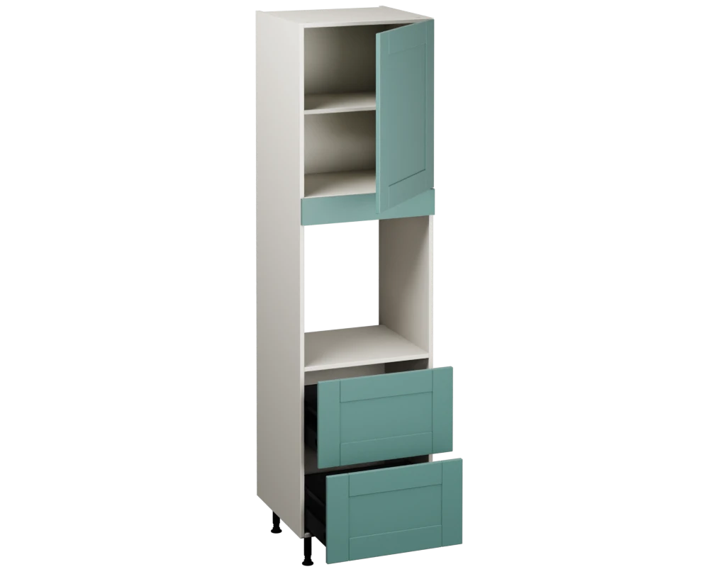 Single Oven Unit with Drawers (2150 x 600)