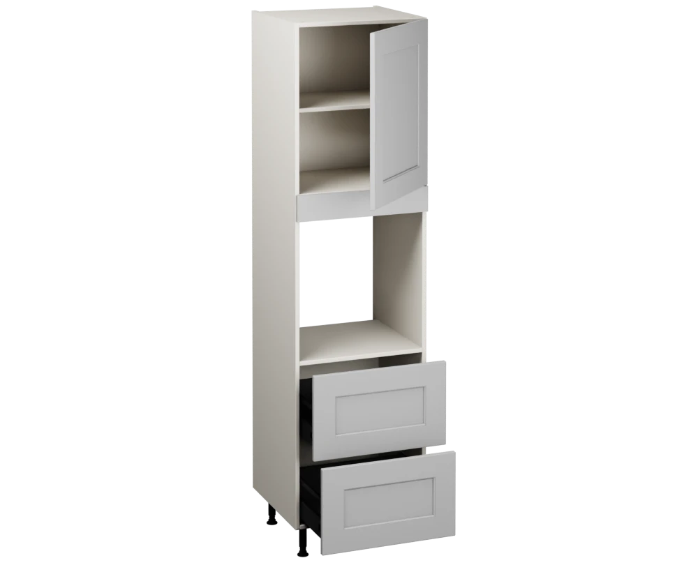Single Oven Unit with Drawers (2150 x 600)